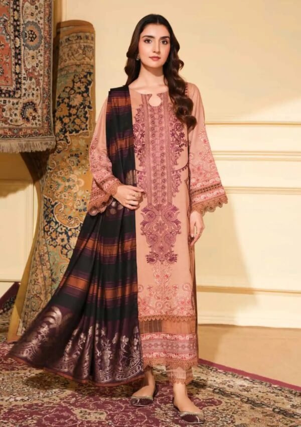 The JOHRA PINACHE Embroidered Winter Collection (JH-812)