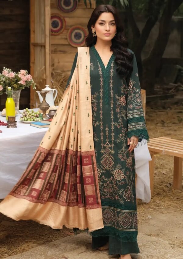 JOHRA Kahawat Embroidered Winter Collection With Jecquard Stapple Shawl