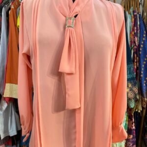 Plain Western Top Pink